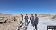 ببینید| بازدید مدیر کل راه و شهرسازی سیستان و بلوچستان از  عملیات ساخت بزرگراه در محور زاهدان- خاش