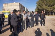 بازدید مدیر کل راه و شهرسازی اسان اصفهان از شهرهای حبیب آباد