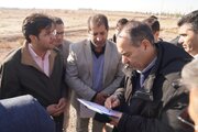 بازدید مدیر کل راه و شهرسازی اسان اصفهان از شهرهای حبیب آباد