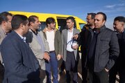 بازدید مدیر کل راه و شهرسازی اسان اصفهان از شهرهای حبیب آباد