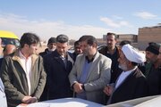 بازدید مدیر کل راه و شهرسازی اسان اصفهان از شهرهای حبیب آباد