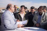 بازدید مدیر کل راه و شهرسازی اسان اصفهان از شهرهای حبیب آباد