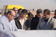 بازدید مدیر کل راه و شهرسازی اسان اصفهان از شهرهای حبیب آباد
