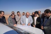 بازدید مدیر کل راه و شهرسازی اسان اصفهان از شهرهای حبیب آباد