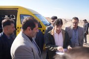 بازدید مدیر کل راه و شهرسازی اسان اصفهان از شهرهای حبیب آباد