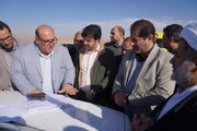 بازدید مدیر کل راه و شهرسازی اسان اصفهان از شهرهای حبیب آباد