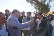 بازدید مدیر کل راه و شهرسازی اسان اصفهان از شهرهای حبیب آباد