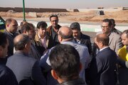 بازدید مدیر کل راه و شهرسازی اسان اصفهان از شهرهای حبیب آباد