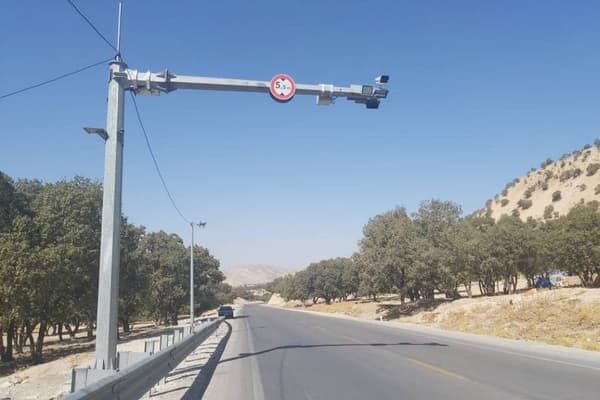 ثبت بیش از ۶ هزار تخلف سرعت در محورهای ایلام طی آذر ماه سال جاری
