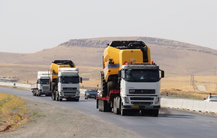 جابه جایی کالا همدان