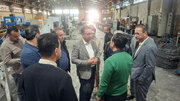 بازدید مدیرکل راه و شهرسازی فارس از کارخانه‌های برنا فولاد کوشا و تولید بلوک سبک و فوم‌سازی در راستای ارتقای کیفیت ساخت‌وساز نهضت ملی مسکن