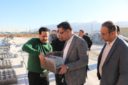 بازدید مدیرکل راه و شهرسازی فارس از کارخانه‌های برنا فولاد کوشا و تولید بلوک سبک و فوم‌سازی در راستای ارتقای کیفیت ساخت‌وساز نهضت ملی مسکن