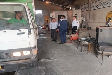 افزایش ۲۰ درصدی مراجعه خودروهای سنگین به مراکز معاینه فنی در استان بوشهر