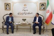 دیدار معاون وزیر راه و شهرسازی با استاندار آذربایجان‌غربی
