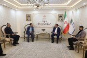 دیدار معاون وزیر راه و شهرسازی با استاندار آذربایجان‌غربی