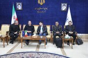 دیدار معاون وزیر راه و شهرسازی با استاندار آذربایجان‌غربی