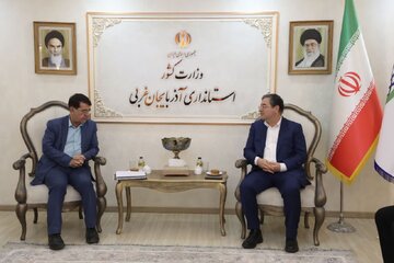 دیدار معاون وزیر راه و شهرسازی با استاندار آذربایجان‌غربی