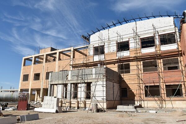 ویدیو| ساخت مدرسه ۱۲ کلاسه مهر دامغان از محل اعتبار سازمان ملی زمین و مسکن