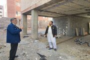 ببینید| بازدید معاون مسکن و ساختمان اداره کل راه و شهرسازی سیستان و بلوچستان از مدارس در حال ساخت سایت های نهضت ملی مسکن زاهدان