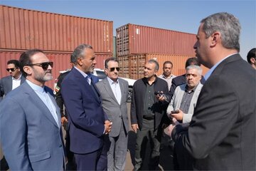 بازدید از بندر شهید رجایی