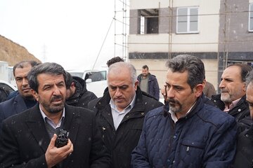 ویدیو| افتتاح پروژه ۶۹۰ واحدی شهرک بهشتی استان همدان