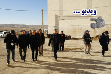 ویدئو| بازدید معاون مسکن و ساختمان وزیر راه و شهرسازی و هیئت همراه از پروژه‌های نهضت ملی مسکن در شهرک شهید سلیمانی اردبیل