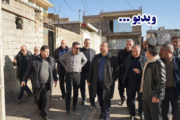 ویدئو: بازدید حبیب اله طاهرخانی معاون مسکن و ساختمان وزیر راه و شهرسازی و هیئت همراه از پروژه‌های حوزه راه و شهرسازی شهرستان گرمی