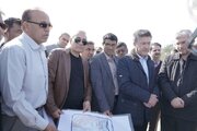 ببینید| بازدید مهندس بازوند معاون وزیر و مدیر عامل شرکت ساخت و توسعه زیربناهای حمل و نقل کشور از پروژه های ساخت و توسعه راههای استان بوشهر