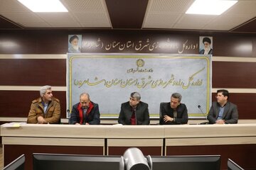 ببینید|️جلسه کمسیون درآمد جهت برسی میزان تحقق برنامه اجرایی به ریاست مدیرکل راه و شهرسازی شرق استان سمنان (شاهرود)