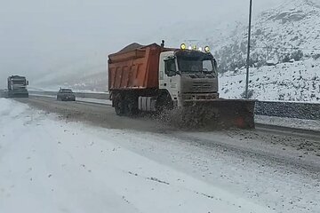 برف روبی گردنه جوزک