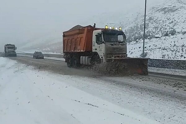 برف روبی گردنه جوزک