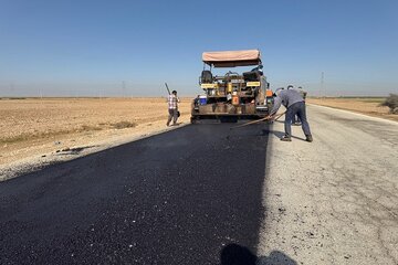 محور حادثه خیز روستایی «سمعیا» در استان بوشهر ایمن می‌شود