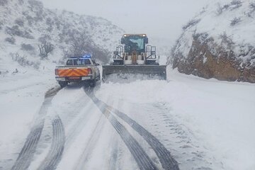 ویدئو| گوشه ای از طرح راهداری زمستانی  محورهای مواصلاتی استان  گلستان
