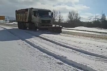 برف روبی بجنورد - اسفراین