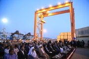 افتتاح و آغاز عملیات اجرایی ۱۴ پروژه زیرساختی، تجهیزاتی و ایمنی دریانوردی در بندر شهید بهشتی چابهار با حضور وزیر راه و شهرسازی