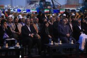 افتتاح و آغاز عملیات اجرایی ۱۴ پروژه زیرساختی، تجهیزاتی و ایمنی دریانوردی در بندر شهید بهشتی چابهار با حضور وزیر راه و شهرسازی