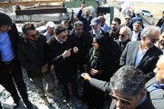 بازدید وزیر راه و شهرسازی از روند تکمیل کریدور ریلی چابهار-زاهدان