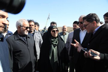 بازدید وزیر راه و شهرسازی از روند تکمیل کریدور ریلی چابهار-زاهدان