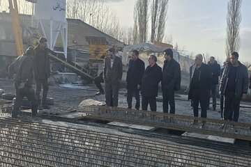 بازدید نماینده مردم همدان و فامنین در مجلس از روند اجرایی طرح مسکن ملی کوی پرواز