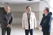 بازدید مهندس محمد مهدی عبدالهی مدیرکل راه و شهرسازی فارس و مهندس زاهدی مدیر عامل شرکت عمران و توسعه شهر جدید صدرا از پروژه های نهضت ملی مسکن شهر جدید صدرا