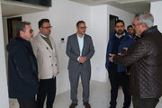 بازدید مهندس محمد مهدی عبدالهی مدیرکل راه و شهرسازی فارس و مهندس زاهدی مدیر عامل شرکت عمران و توسعه شهر جدید صدرا از پروژه های نهضت ملی مسکن شهر جدید صدرا