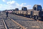 آغاز صادرات ریلی محموله ۳۰۰۰ تنی فولاد از اصفهان به افغانستان
