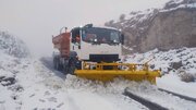 ببینید | تلاش راهداران سیستان و بلوچستان در عملیات برف روبی محورهای روستایی کوهستانی دامنه  تفتان