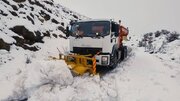 ببینید | تلاش راهداران سیستان و بلوچستان در عملیات برف روبی محورهای روستایی کوهستانی دامنه  تفتان