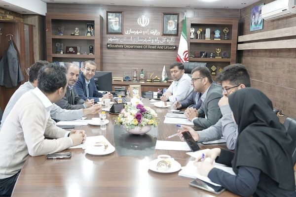 جلسه مدیر کل بوشهر با رئیس سازمان مدیریت بوشهر