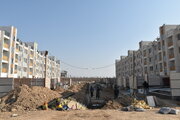 تنور داغ ساخت و ساز در سرمای زمستان؛اجرای پروژه ۹۶۸ واحدی نهضت ملی مسکن سمنان