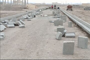 ببینید| آخرین وضعیت آماده سازی سایت طرح نهضت ملی مسکن شهرستان سیب و سوران