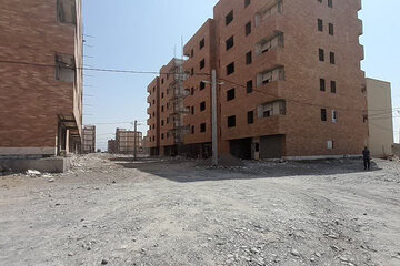 قفل تسهیلات پروژه نهضت ملی مسکن «شهید بهشتی» جیرفت شکست