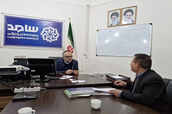 ارتباط مردمی مدیرکل راه و شهرسازی استان کرمانشاه از طریق سامانه سامد