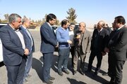 سفر یک روزه معاون برنامه ریزی و مدیریت منابع وزیر راه و شهرسازی از استان یزد